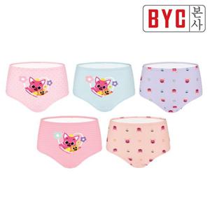 [BYC 본사] 핑크퐁)아동삼각(5매입) PKP2015