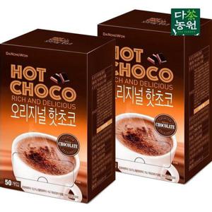 갤러리아_다농원 오리지날 핫초코 50T X 2개