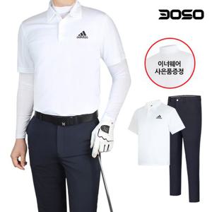 [삼공오공]아디다스 골프웨어 골프코디 남성 골프바지+티셔츠 세트/이너웨어티셔츠사은품/WSKO