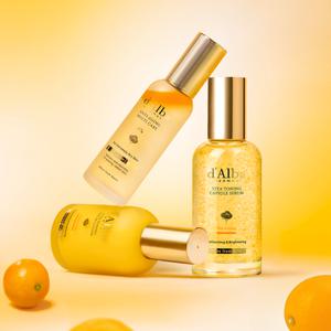 [달바] 톤업&광채 3종 세트 (비타 미스트 8% 70ml+캡슐 세럼 100ml+비타 로션 100ml)