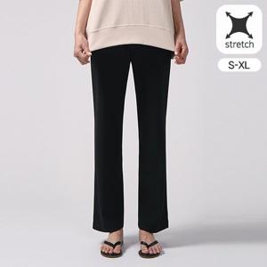 [유니제이] (계절선택)이지 밴딩 스판 와이드 팬츠