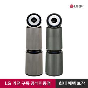 [가전구독/렌탈] LG 퓨리케어 오브제컬렉션 AI+ 360˚ 공기청정기 AS355NSNAM / 색상선택