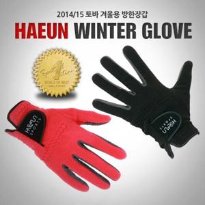 [브라더스골프]하은 폴라폴리스 겨울 양손 골프장갑 방한용 장갑