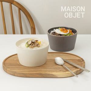 윤도자기 차곡 면기 4P