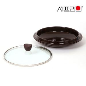 [셰프라인] 황토 가마 뚝배기 27cm(단품)