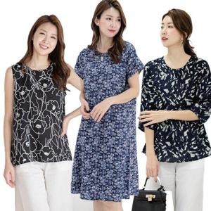 [우일인견]여름 베스트 인견 블라우스/원피스/통바지/반바지 균일가