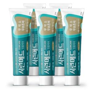 부광 뉴 시린메드 검케어 치약 100g 5개