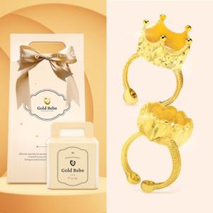 골드베베 24K 순금 공주링 왕자링 돌반지 1.875g (프리미엄)