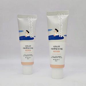 라운드랩 자작나무 수분 톤업 선크림 50ml+50ml 더블기획 1+1 (AD)