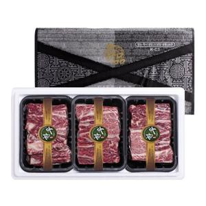 보양옥 한우 소갈비찜용 1.8kg 선물포장 선물세트(600g 3팩)