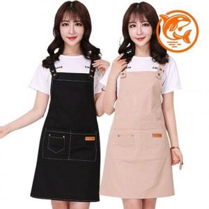 앞치마 주방용품 포켓 스타일리시 편리한 면소재 (3n3aN)