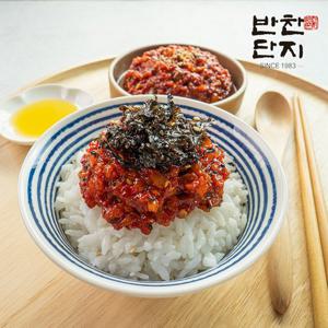 [반찬단지] 비빔오징어젓 500g 젓갈 밑반찬 반찬