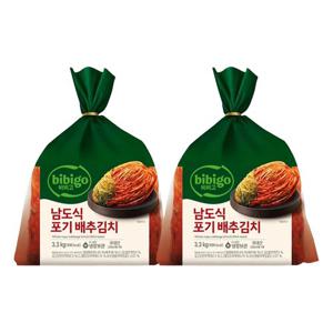 [CJ]비비고 남도식포기배추김치 3.3kg x2개
