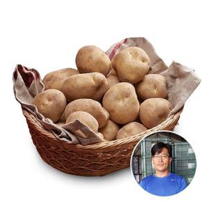 홈앤_[산지장터] 전남 화순 조용호 님의 포슬포슬 감자 10kg / 대사이즈