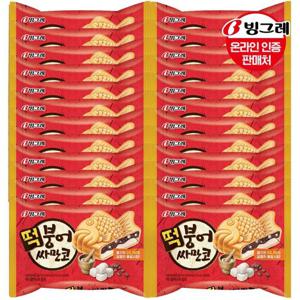 갤러리아_빙그레 떡붕어싸만코 24개 /아이스크림