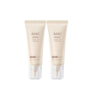 [영양친구] 김혜수 AHC 누드 톤업 크림 내추럴 글로우 40ml 2개