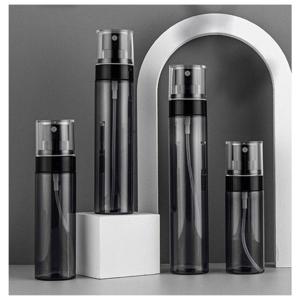 여행용 블랙 투명 미스트 스프레이 공병 60ml