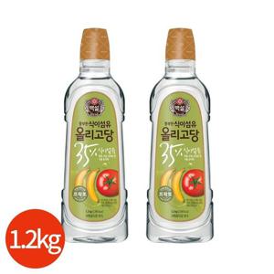 갤러리아_CJ 백설 프락토 올리고당 1.2kg x 2개