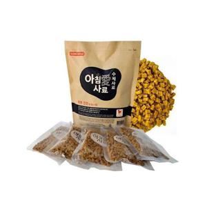 [RGK89204]아침애사료 가수 강아지 수제사료 피부건강 1kg