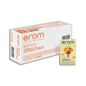 [굿소일] 과채습관 옐로우 오렌지 사과 당근 영양 140ml 24팩