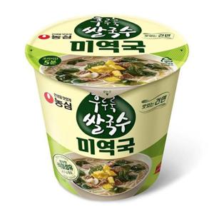 [JHQQR968_52EK]농심 컵라면 후루룩 쌀국수 미역국 74gx6컵