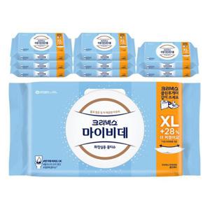 [크리넥스]크리넥스 마이비데 클린케어 엑스라지 캡 40매X9팩
