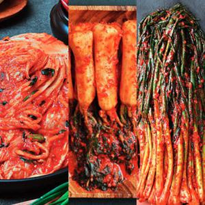 [짐치원] 속리산 대추 포기김치 7kg+총각김치 2kg+파김치 1kg