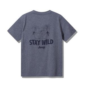 JEEP 남녀공용 STAY WILD 반팔티 JQ2TSU596MG