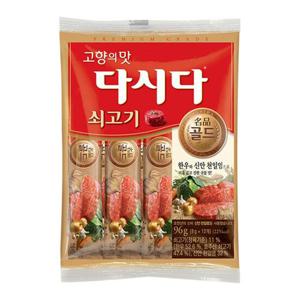 CJ제일제당 다시다 명품골드 96g x4개