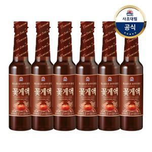 [사조대림] 사조 프리미엄꽃게액 550ML 6개