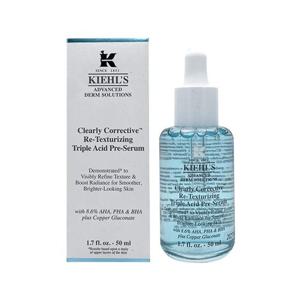 [Kiehls]키엘 클리어리 코렉티브 리텍스처라이징 트리플 애시드 프리 세럼 50ml 수분충전 민감성피부