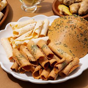 [더조은] 한입에쏙 한입전병 꼬마센베이 (김+생강+부채) 800g