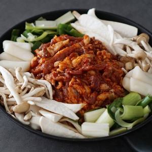 [더싱싱]  들안길 오리불고기 1kg(채소포함/냉장/발송당일제조)
