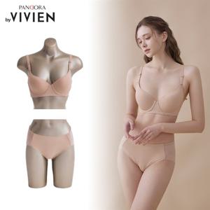 판도라 비비안 소프트 베이직 와이어 브라 1종 소프트스킨