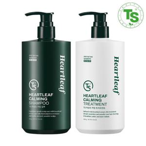 [TS]TS 어성초 카밍 샴푸 500g + 트리트먼트 500ml