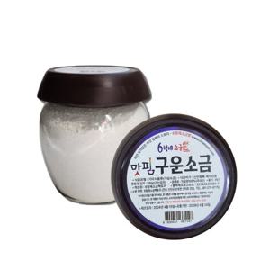 신안 6형제소금밭 육형제 천일염 구운소금 850g 1개