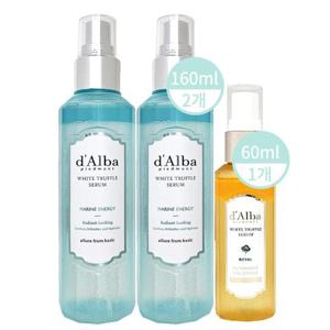 [달바]달바 미스트 아쿠아 마린 에너지 세럼 160ml 2개+60ml 1개