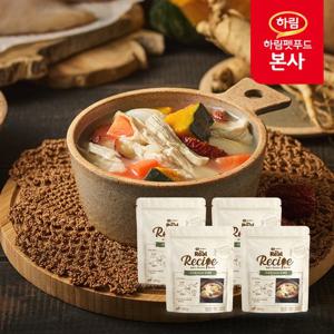 [하림펫푸드] 더리얼 레시피 삼계탕 200g x4