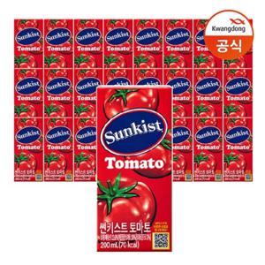[광동직송] 썬키스트 토마토 200ml x24개
