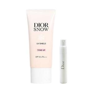 (백화점 정품) 디올 스노우 유브이 쉴드 톤업 선크림 30ml + 향수 로즈앤로지스 1ml 증정