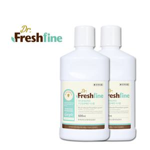 예닥터후레쉬파인 1200ml(600ml 2개),가글,입냄새제거,충치예방,니코틴제거