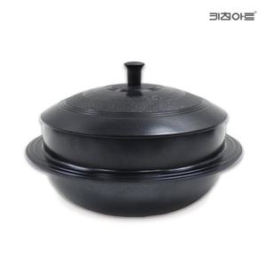 [BJ] 키친아트 금상첨화 IH인덕션냄비 통주물 세라믹코팅 가마솥 24cm