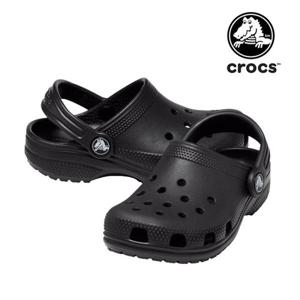 [크록스]크록스 CROCS 클래식 클로그 키즈 블랙 206991-001