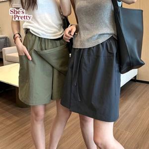[쉬즈프리티] (1+1세트)툼바밴딩5부치마바지 L까지