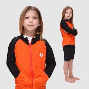 [키즈아웃도어]아동 후드 집업 래쉬가드 HOODY ZIP UP RASHGUARD ORANGE