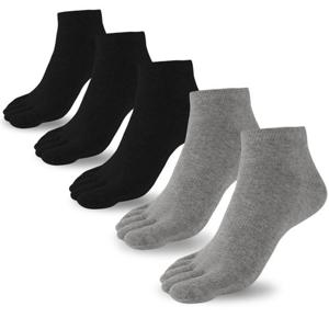 순면 남성 발가락양말 단목 5켤레