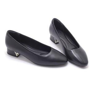 갤러리아_세라 여성 소가죽 컴포트 펌프스 통굽 구두 C22P901 베이지 3CM