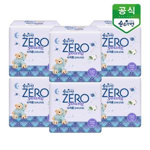 순수한면 제로 영 슈퍼롱 오버나이트 8P x 6팩 [홈앤]