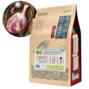 애견사료 강아지 소프트 황태 오리 사료 1kg 1P 노령견 말랑