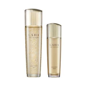 이자녹스 라하 더 럭셔리 골드 엑스퍼트 스킨 150ml + 세럼 50ml